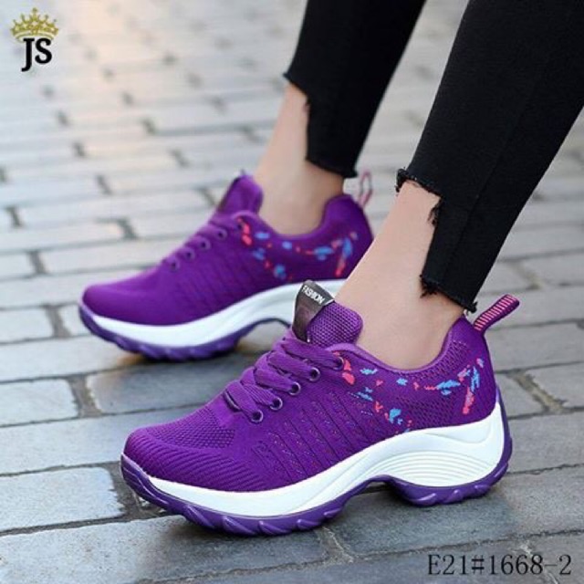 Purple hotsell rubber shoes