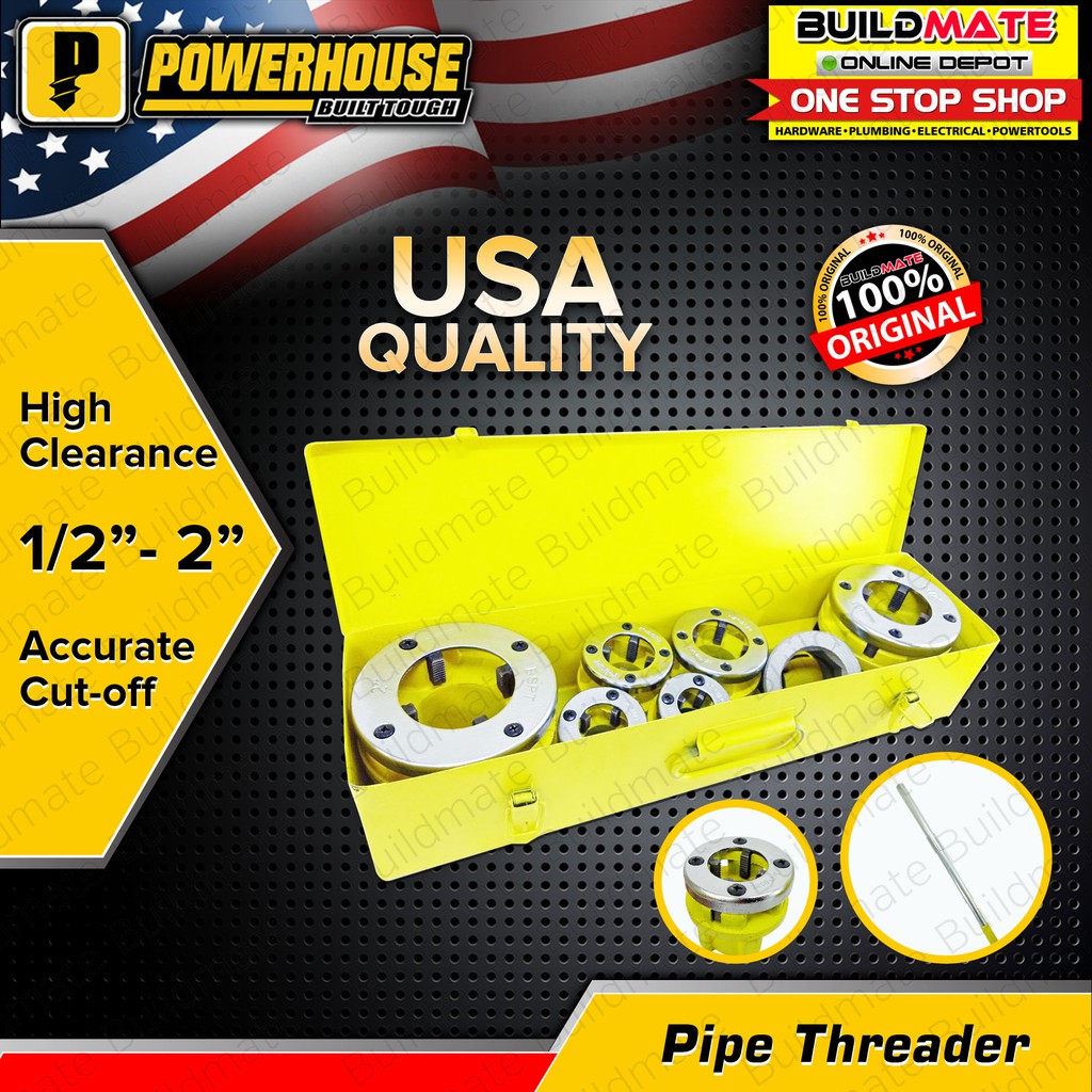 Buildmate x POWERHOUSE Pipe Threader 1/2