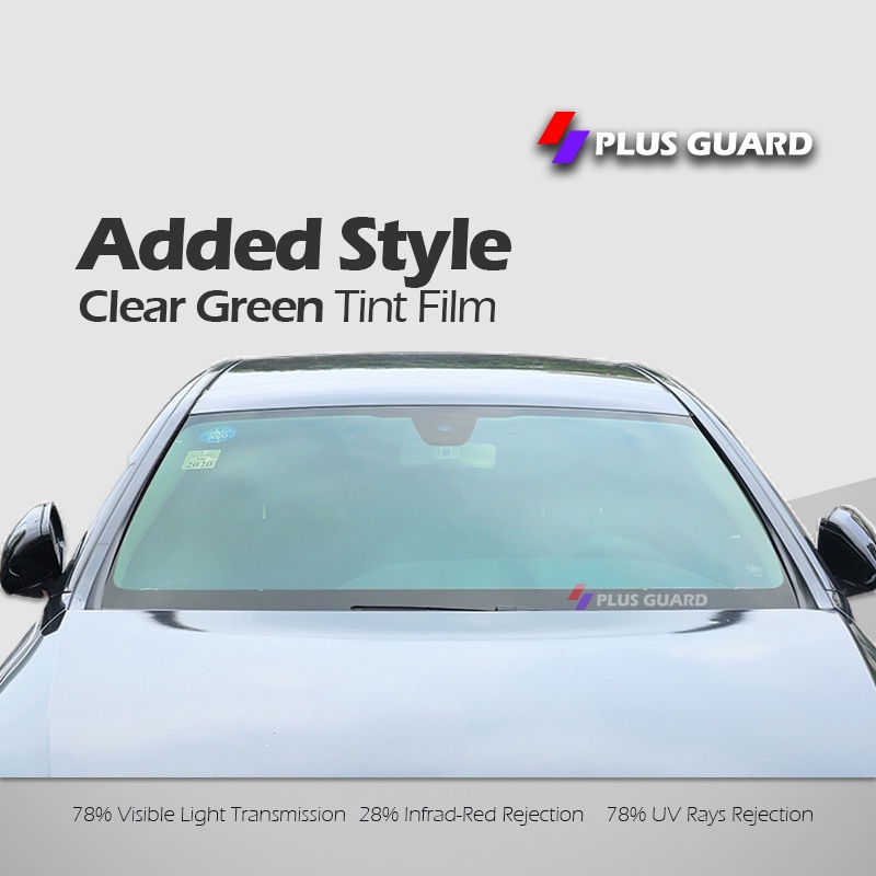 ↂClear Green Car Tint Film Clarity Night Clear Vision Uv Protect Heat