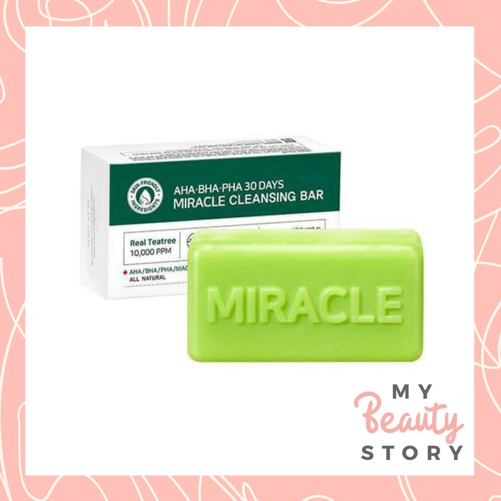 Some By Mi AHA BHA PHA 30 Days Miracle Cleansing Bar Soap | Shopee ...