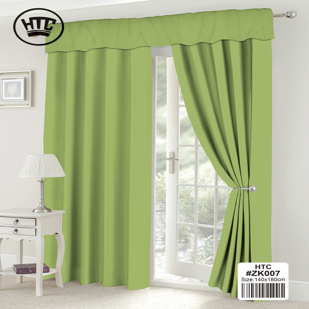 98K 1PC 140×180cm New Beautiful Plain Curtain For Window or Door Shopee Philippines