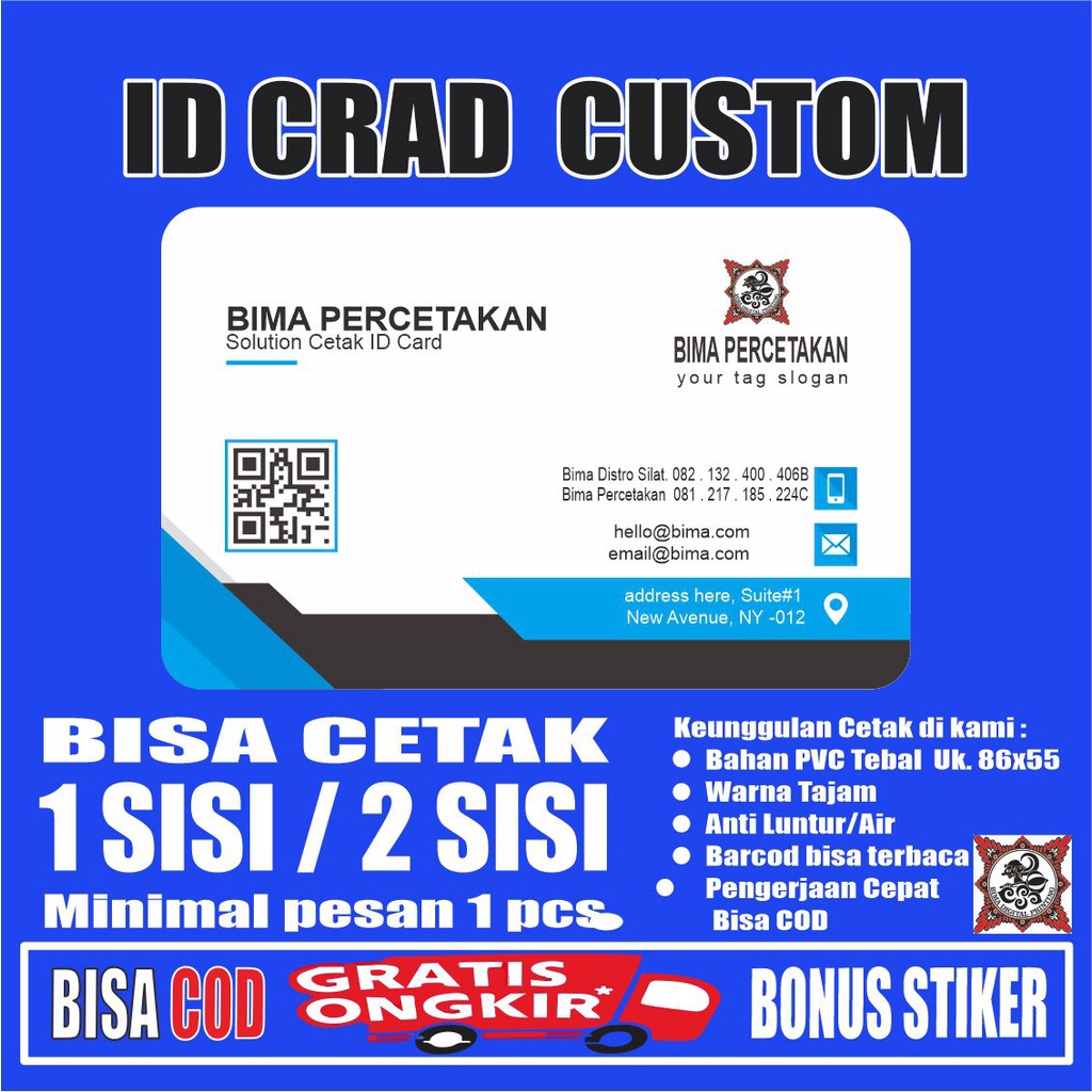 Solution CARD Name ID CARD 2 Side Behind Behind | Shopee Philippines