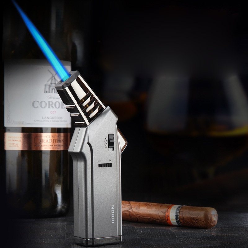 Kitchen BBQ Butane Turbo Lighter Gas Lighter Metal Lighters Smoking