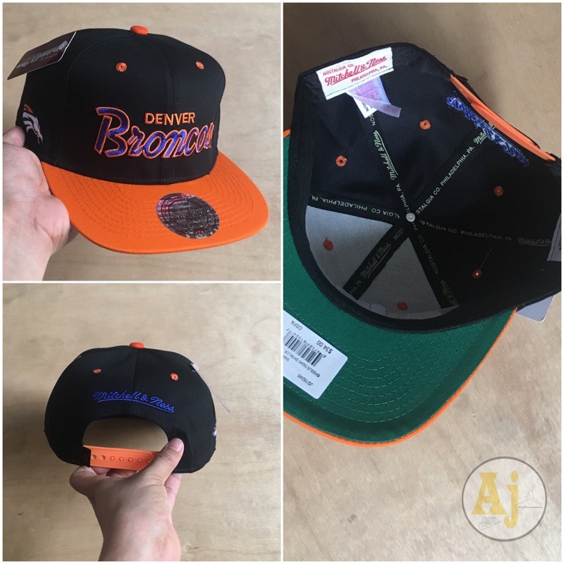 READY Stock】✧卍NFL denver broncos vintage snap back adjustable