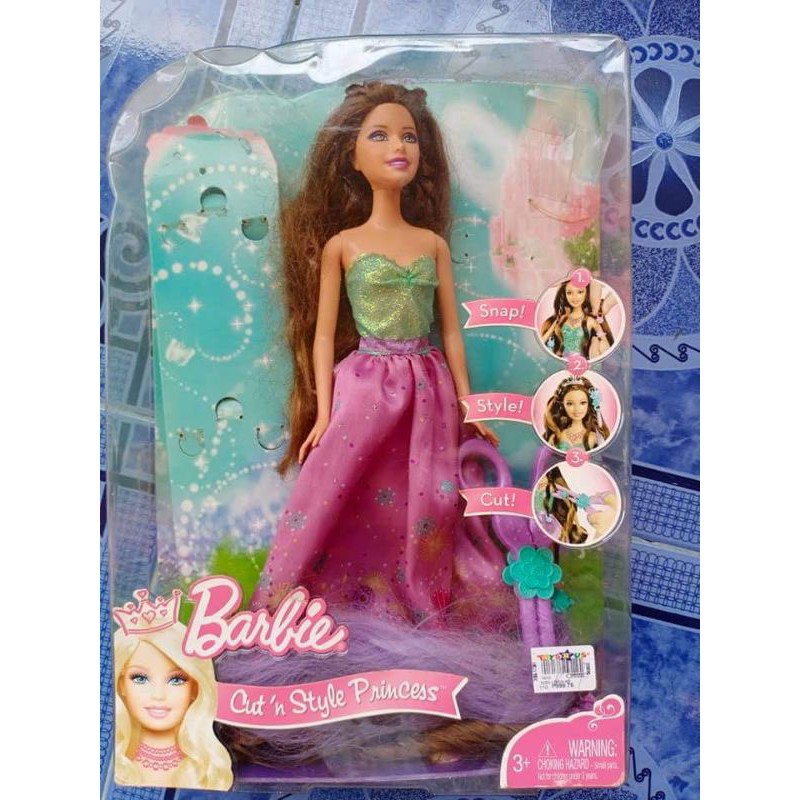 Barbie cut best sale n style princess