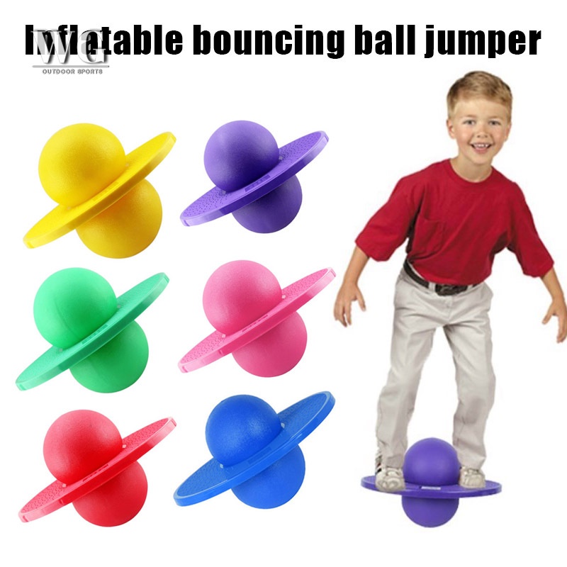 WPGY Hopper Pogo Ball Balance Board Hop Bounce Jump Fitness