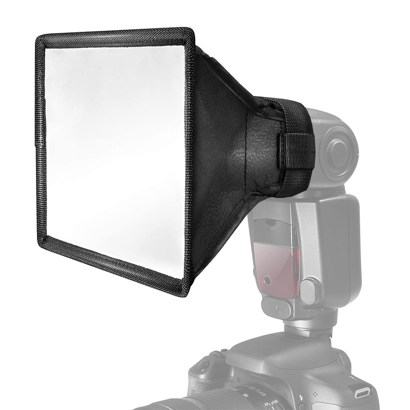 Universal Portable Flash Diffuser Light Softbox Speedlight Soft Box for