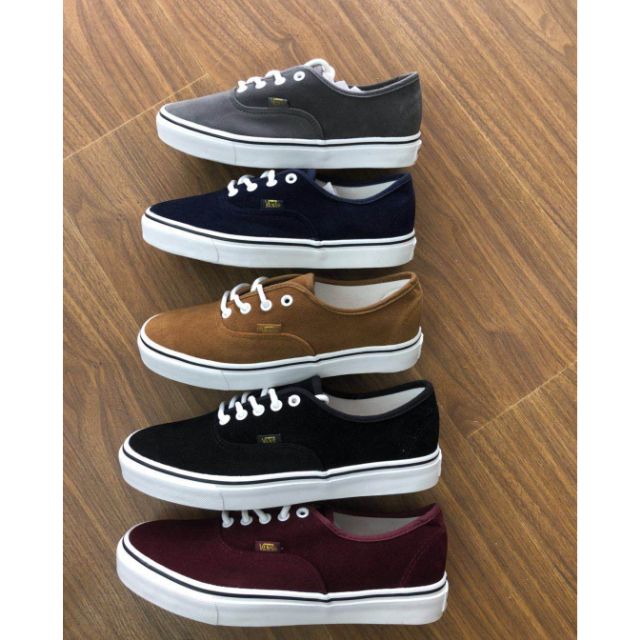 Vans gamuza outlet black