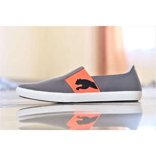 Puma lazy slip on sale on sneakers orange