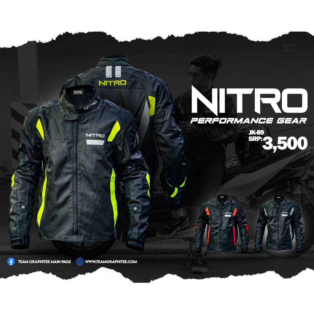 Nitro motorcycle jacket sale