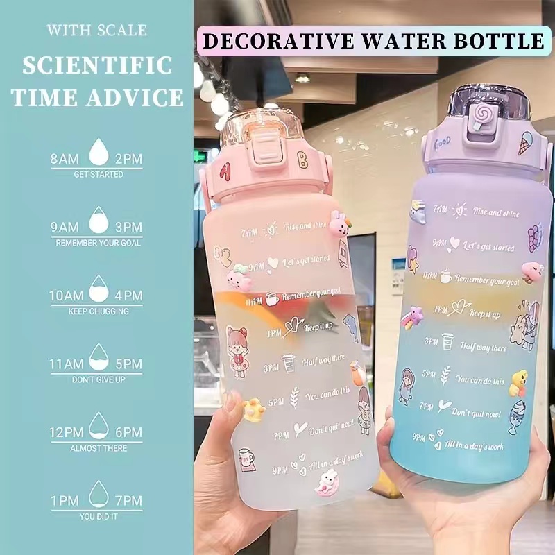 Water Glass Bottles Girls Free Shipping  2l Glass Water Bottle Free  Shipping - 2l - Aliexpress