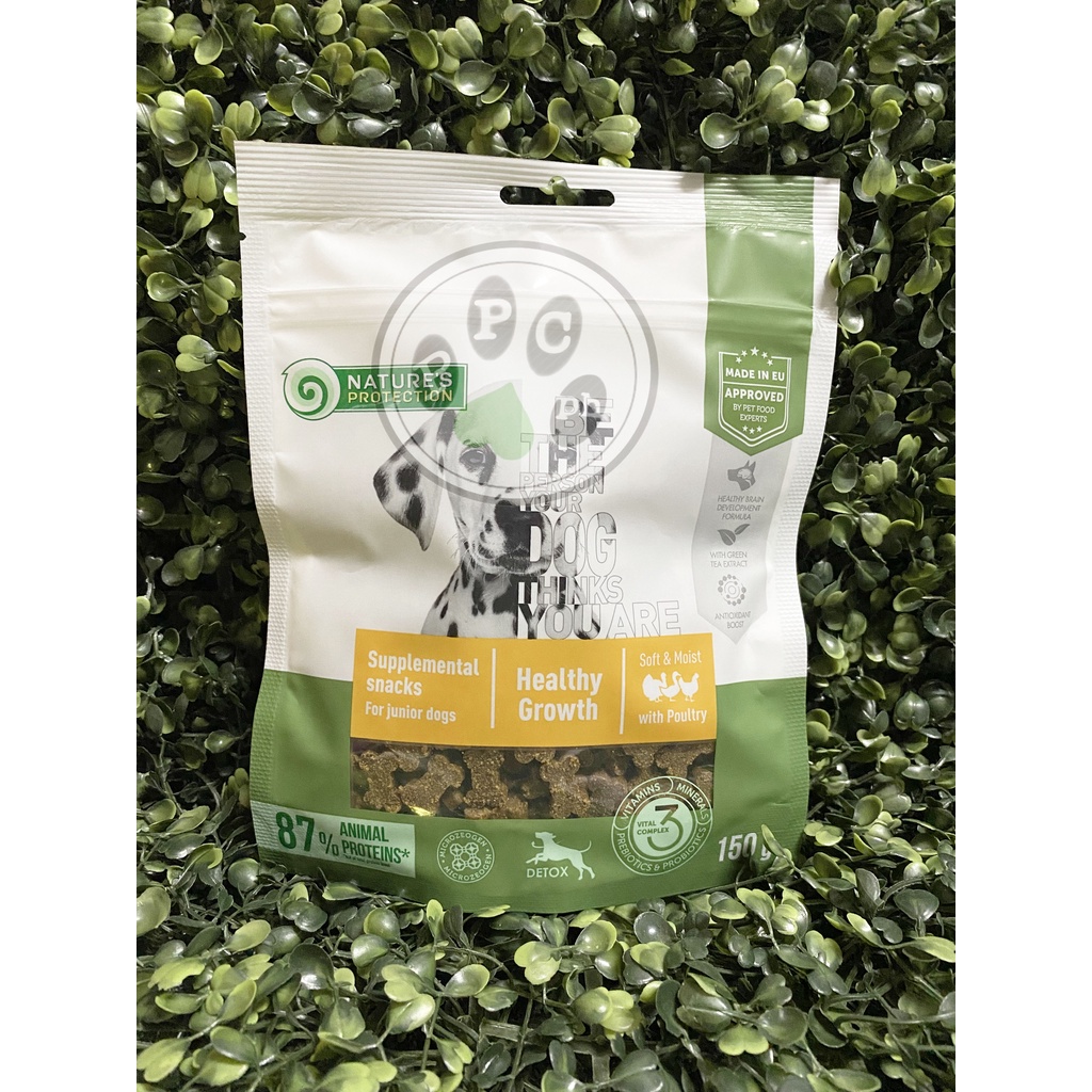 Nature's Protection Dog Treat Healthy Growth for Puppies 150g Shopee