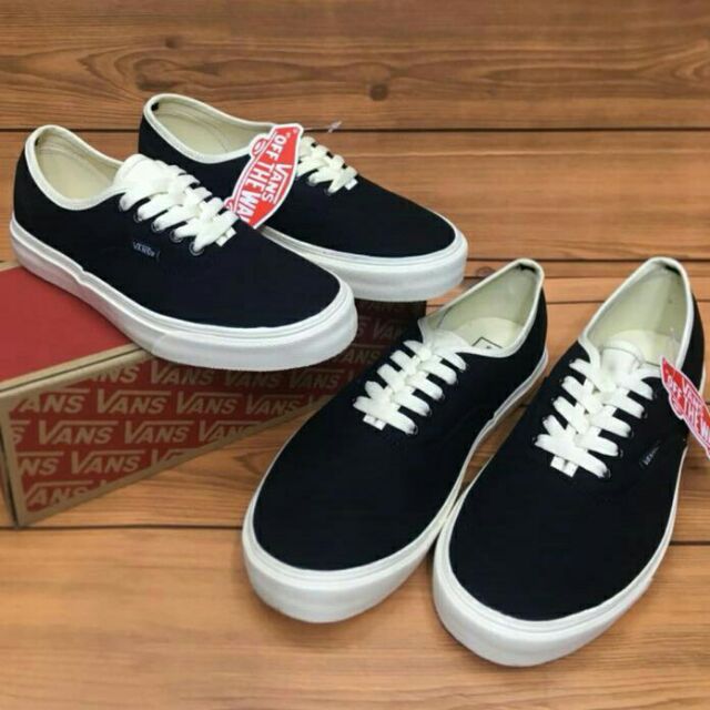 Vans couple 2025 shoes black