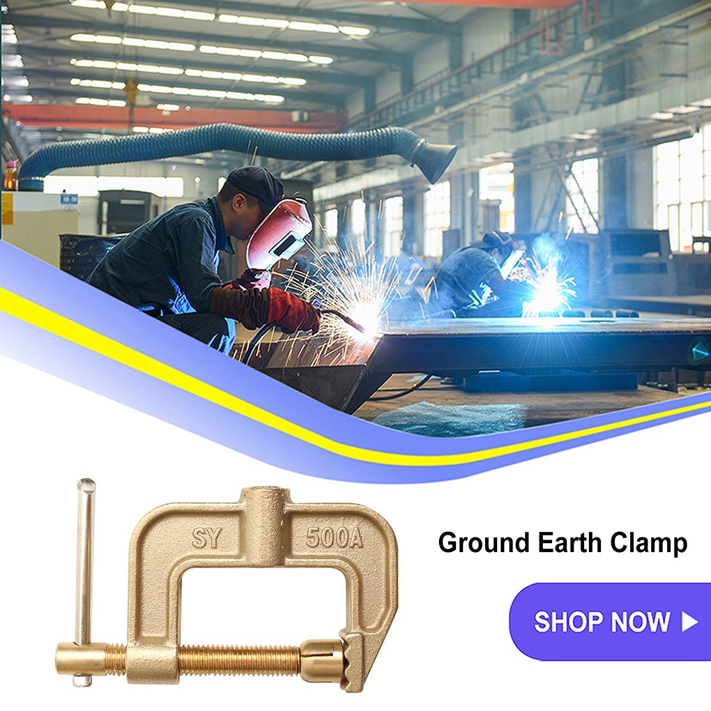 500A Arc Welding Ground Clamps Professional Grounding Welder Machine