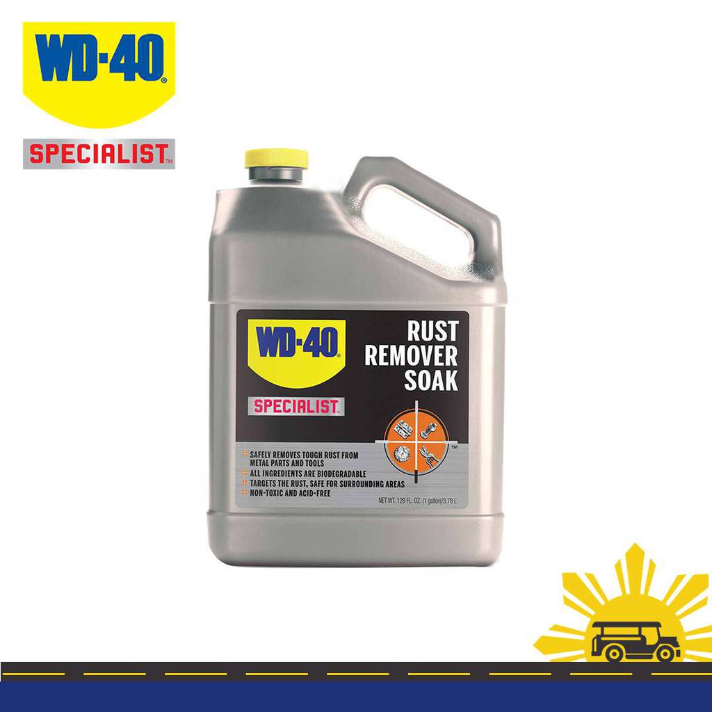 WD-40® Specialist™ Product Rust Remover Soak 1 Gallon | Shopee Philippines