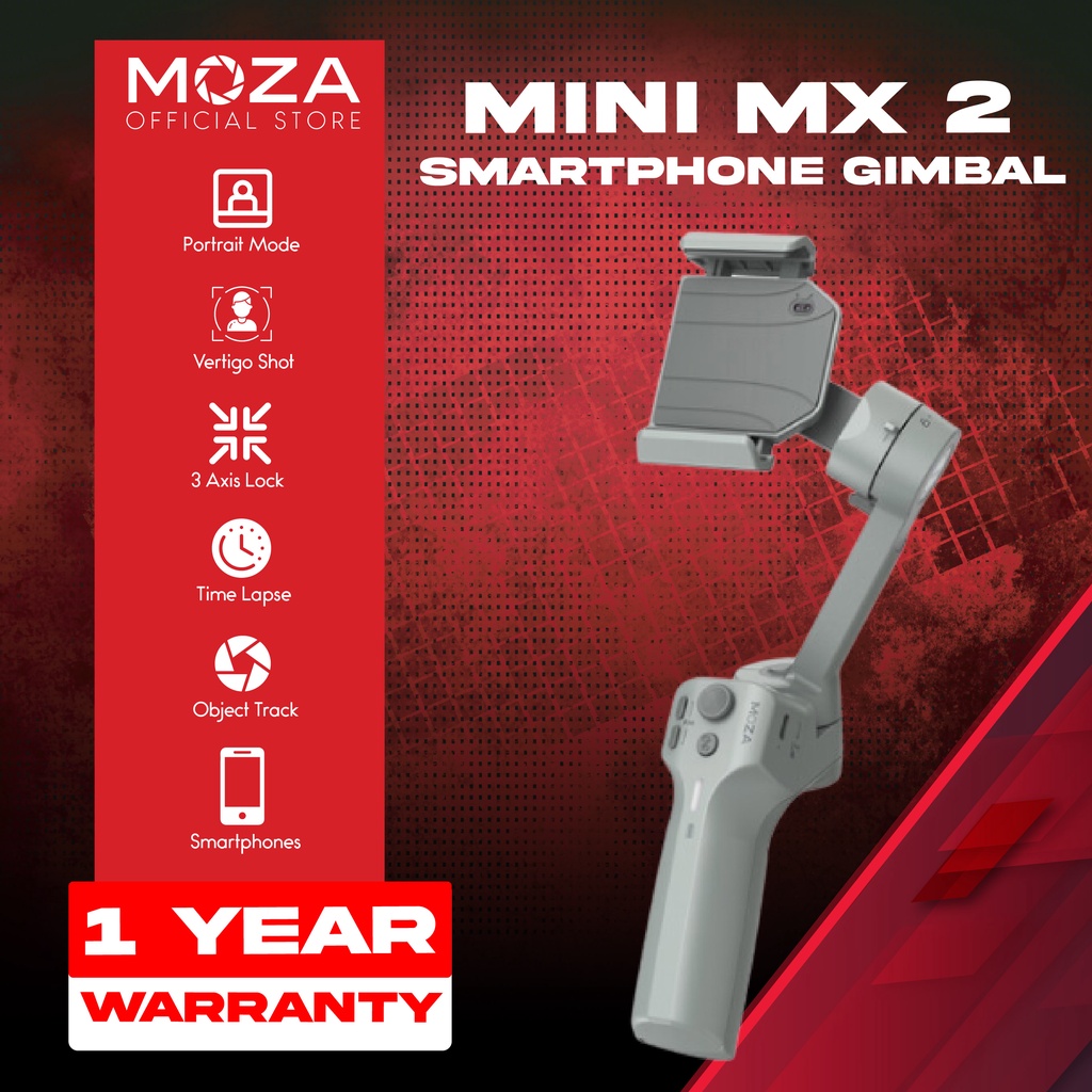 Moza Mini MX2 Smartphone Three-Axis Gimbal | Shopee Philippines