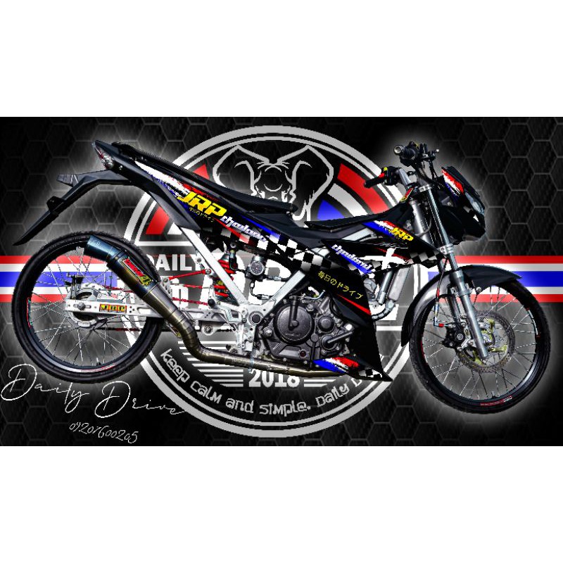 JRP THAILAND RAIDER 150 FI STOCK DECAL | Shopee Philippines