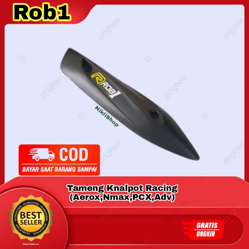 Rob1,rcb Racing Exhaust Shield Cover For Aerox,Nmax,PCX,Adv Motorcycles ...
