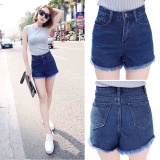 Plus Size High Waist Denim maong short for women 4 COLOR