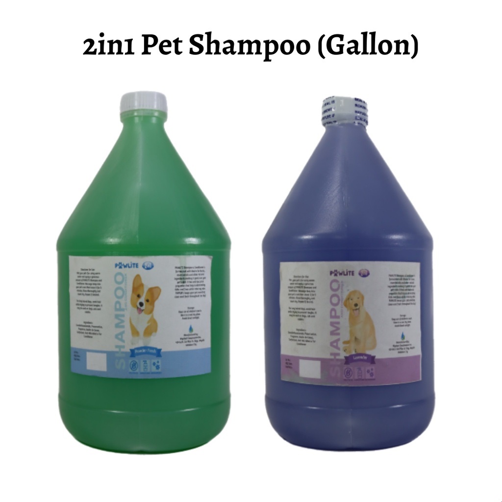 Pawlite 2 in 1 Pet Shampoo (Gallon) | Shopee Philippines