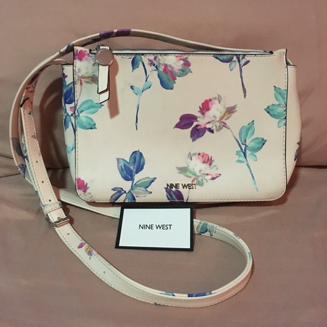 Nine West Floral Sling Bag Shopee Philippines