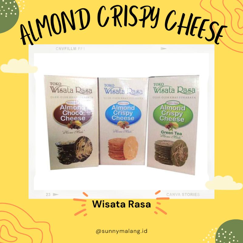 Sunny - ALMOND CRISPY CHEESE MALANG Flavor Tourism) | Shopee Philippines
