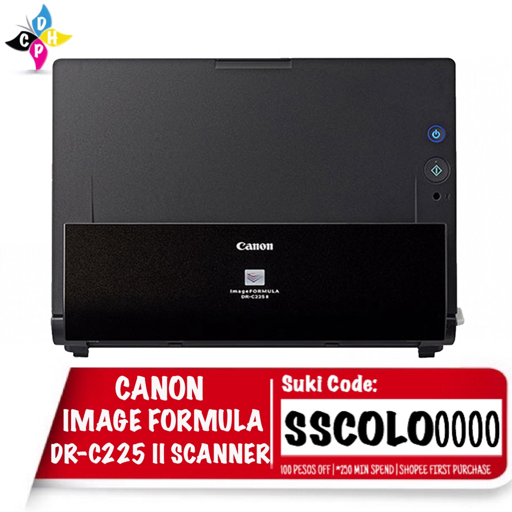 Canon imageFORMULA DRC225 II Scanner Shopee Philippines