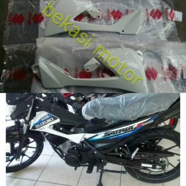 PUTIH Leg shield Wing suzuki satria fu type S facelift raider 150 gen 2 ...