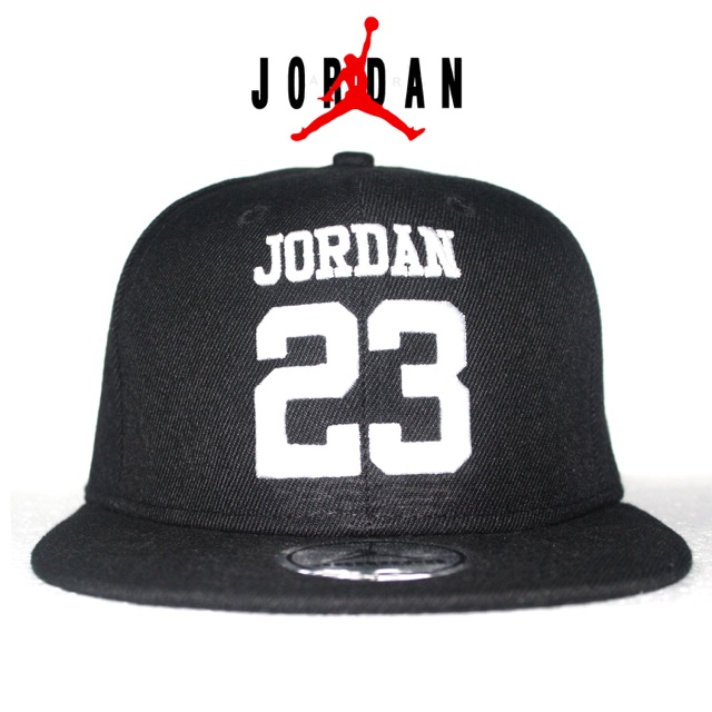 Jordan 23 snapback cap RN11493 Black | Shopee Philippines