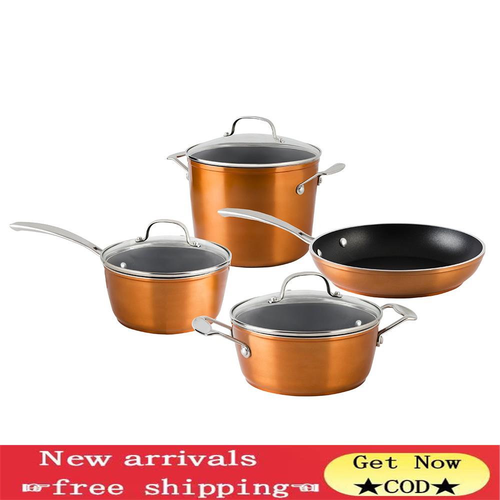 Chef's Classics 25th Anniversary Stainless Steel Cookware Set, 7pcs