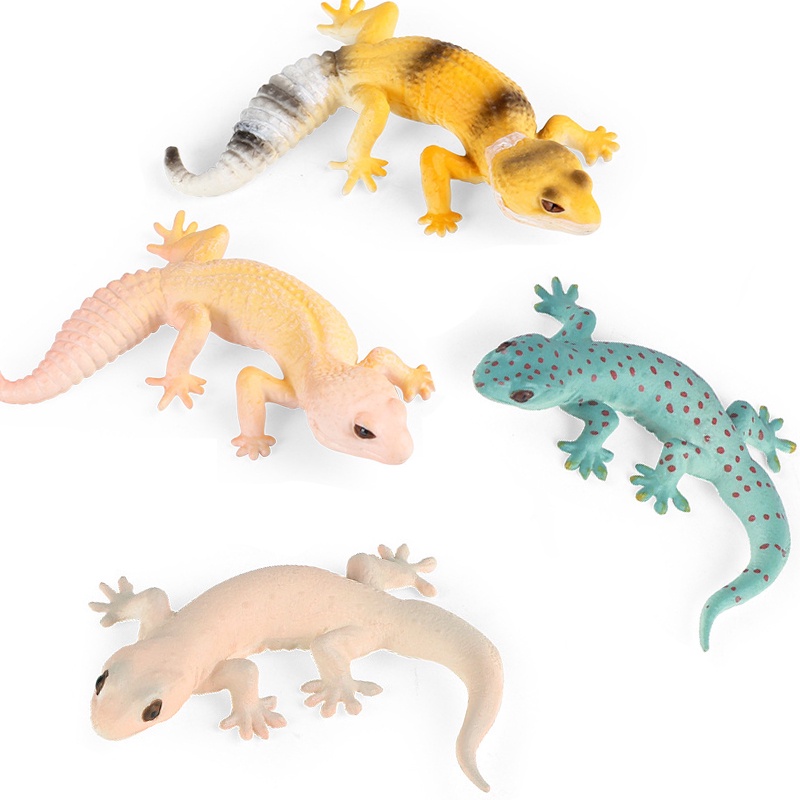 Reptile Leopard Gecko Lizard Simulation Model Children's Educational ...