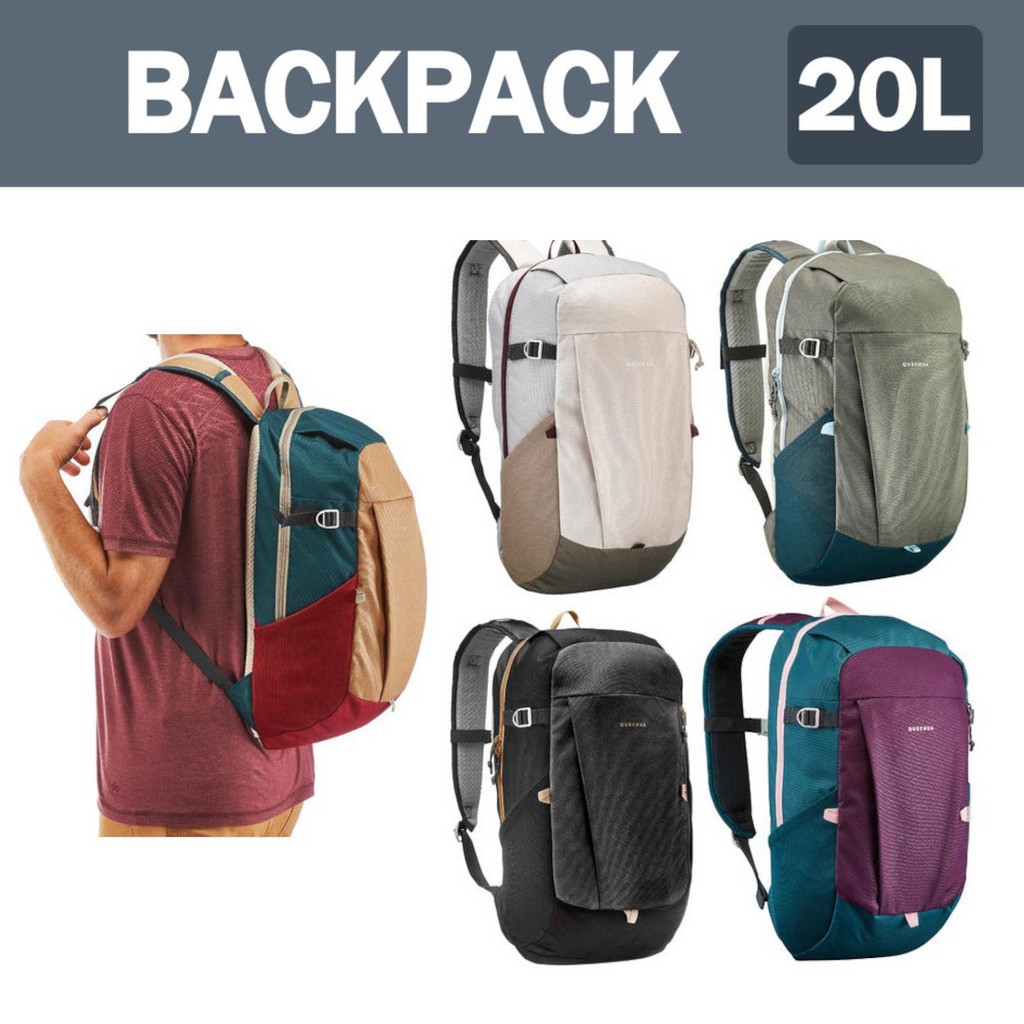 Quechua nh100 cheap 20l backpack