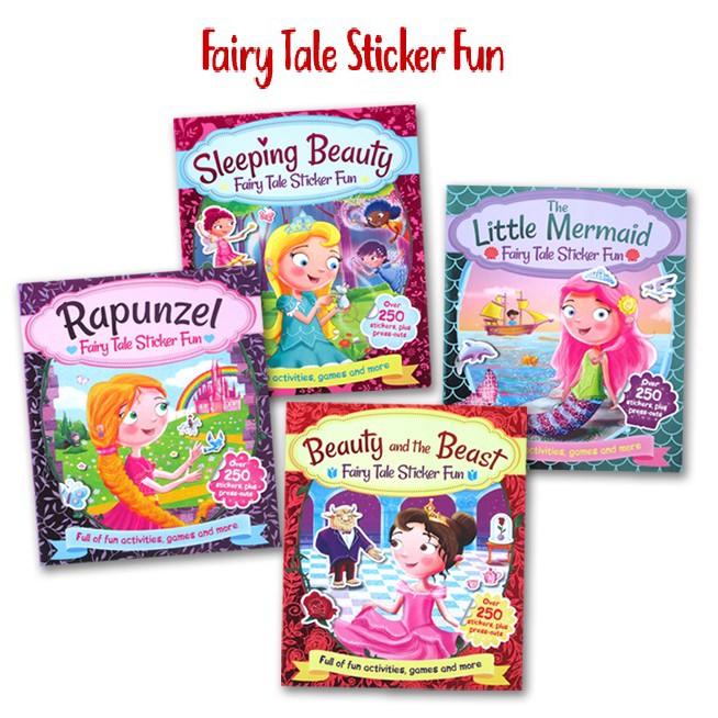 Fairy Tale Sticker Fun series (Over 250 Stickers, Plus Press-Outs ...