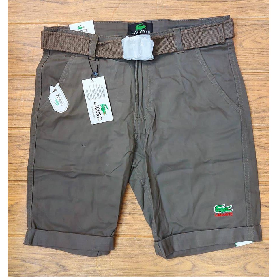 Lacoste store cargo shorts