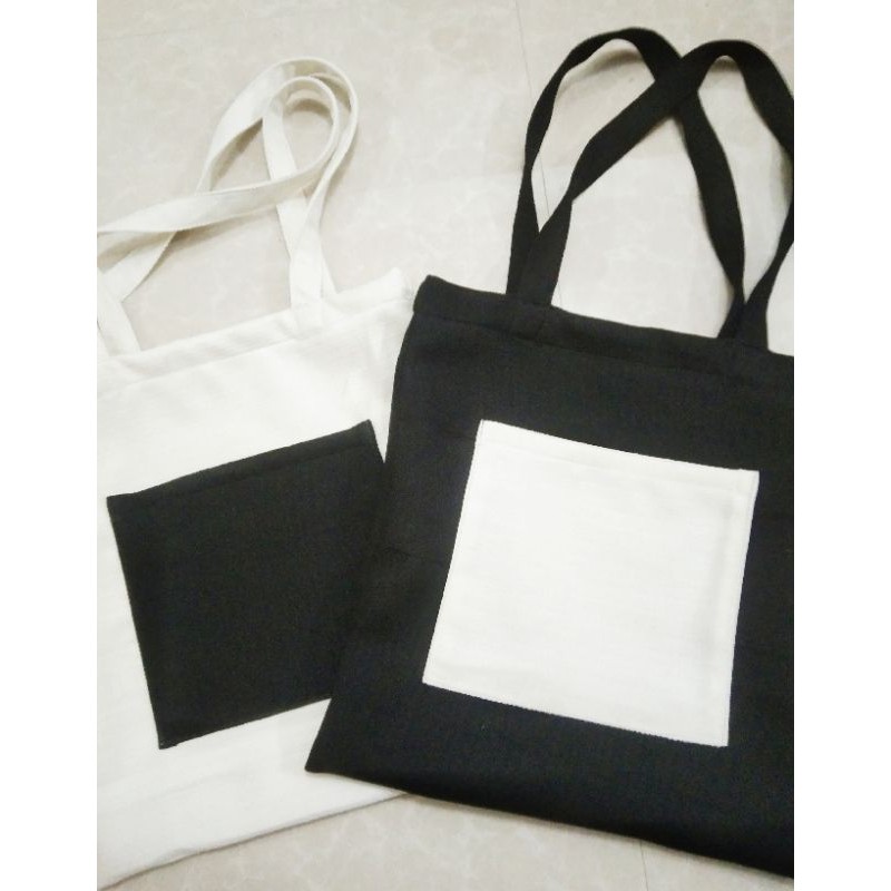 Blank Canvas Tote Bag Shopee Philippines