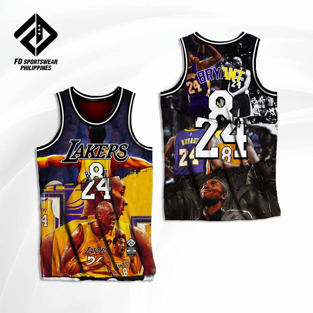 KOBE BRYANT MAMBA FOREVER TRIBUTE FULL SUBLIMATED JERSEY | Shopee ...