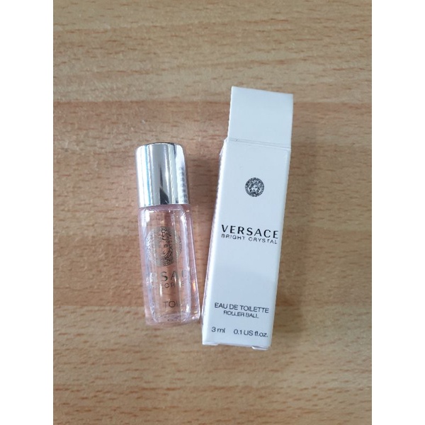 VERSACE BRIGHT CRYSTAL EAU DE TOILETTE ROLLER BALL Shopee