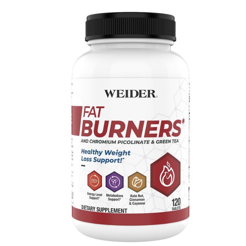 Weider FAT BURNERS Healthy weight loss support 30/50/120 bottle sealed