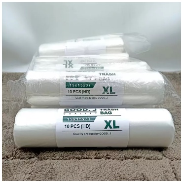 10roll High Quality Trash Bag Garbage Bag Black Small Medium Large