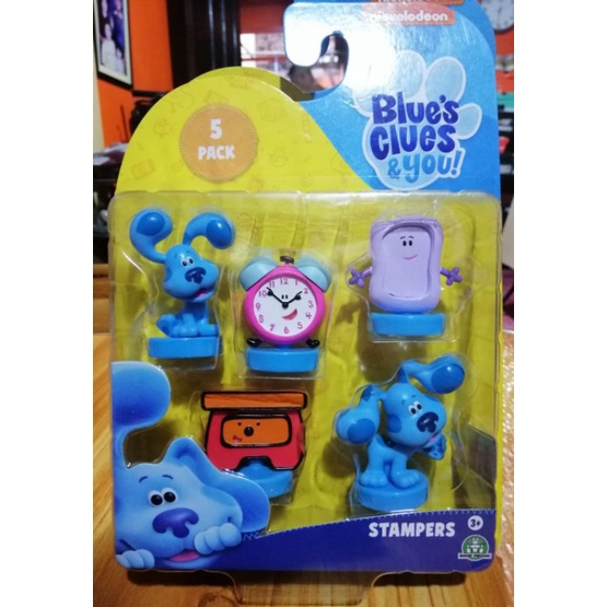 Blue's Clues & You Stampers 5 pack Blue (P.M.I) | Shopee Philippines