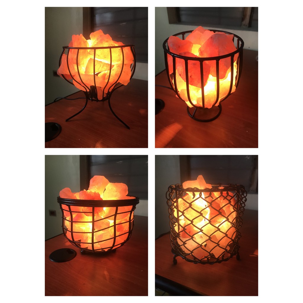 Himalayan Salt Lamp (Basket) Shopee Philippines
