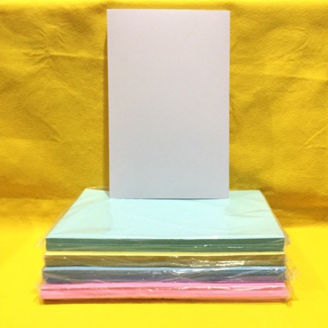 Bc Folio paper / manila cardboard contains 100 sheets | Shopee Philippines