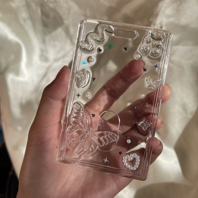 Acrylic Card Frame Resin Decoration Hanging Type + Table-Top Fish Roe ...