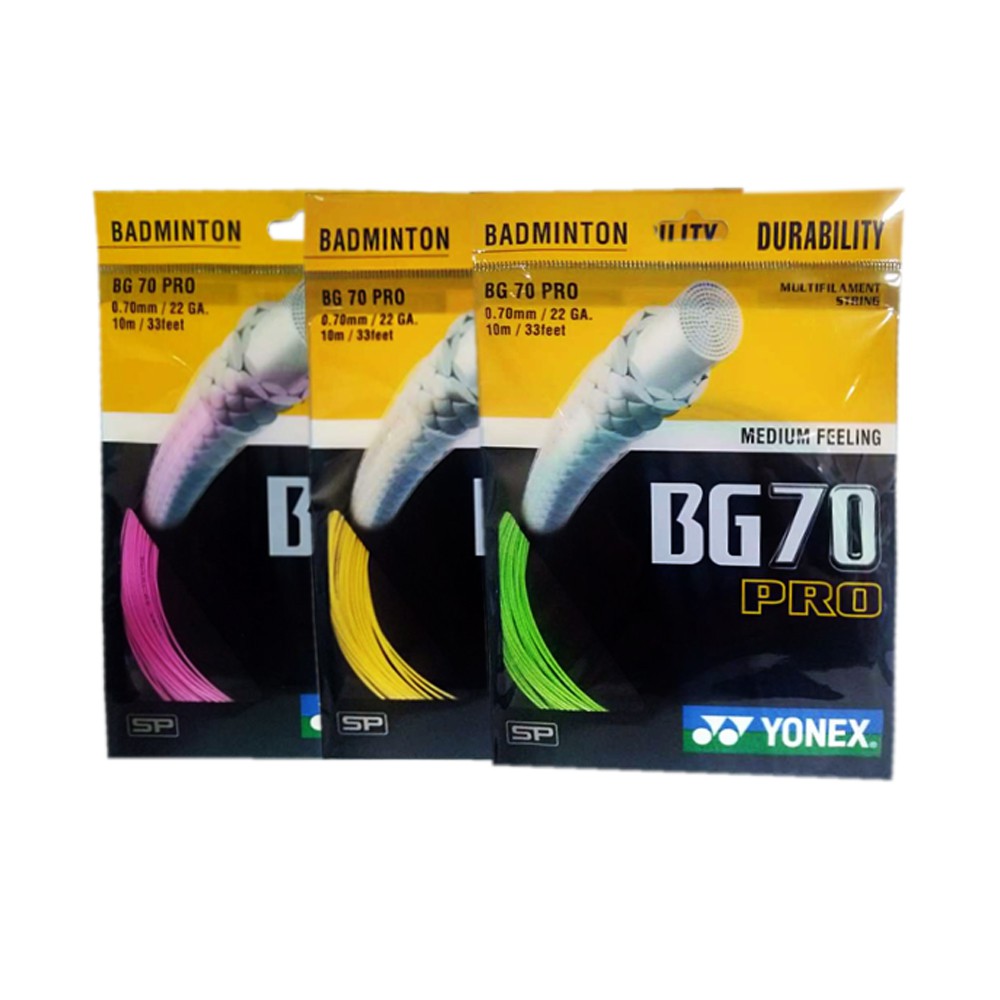 Badminton String Medium feeling (Yonex BG70 PRO) | Shopee Philippines
