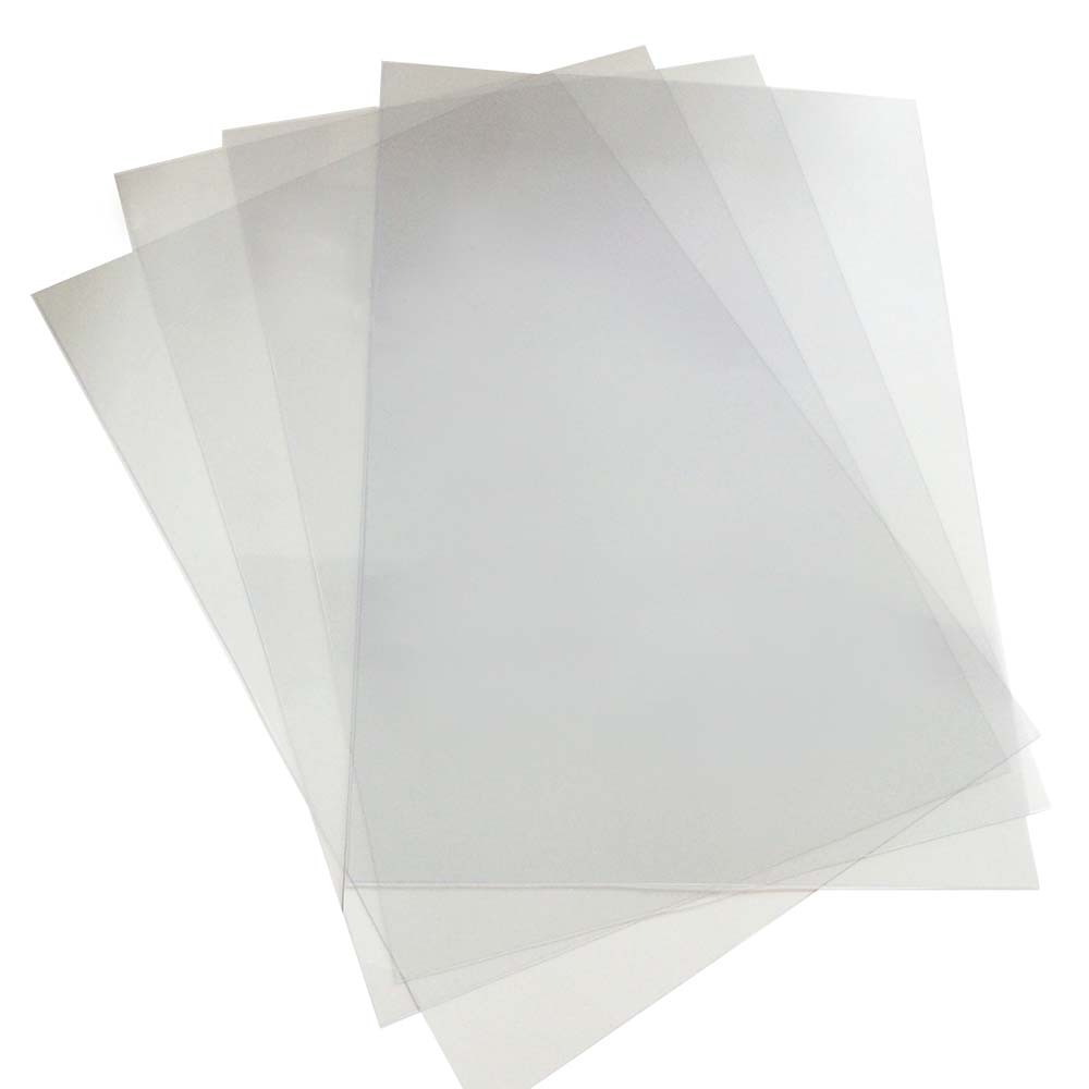 50pcs Clear Plastic Sheets