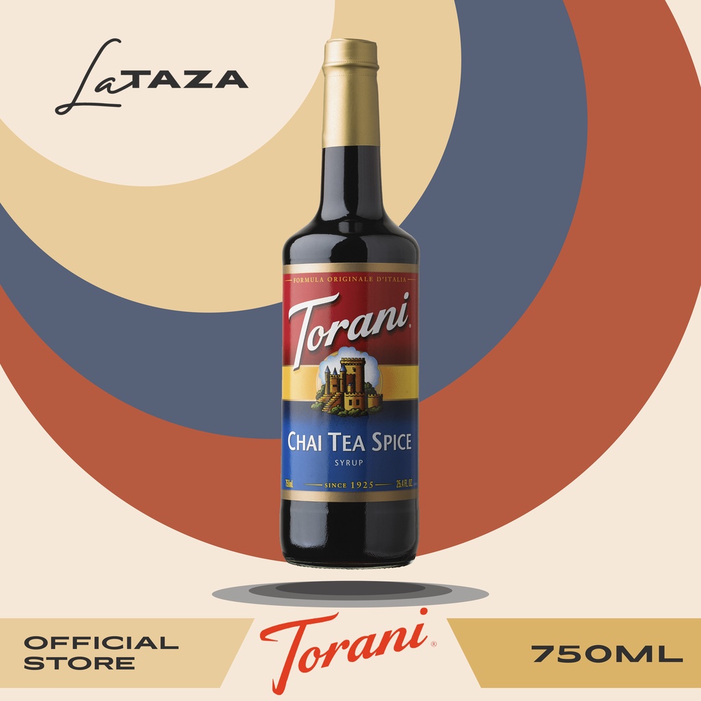 Torani Chai Tea Spice Syrup (750ml) Shopee Philippines