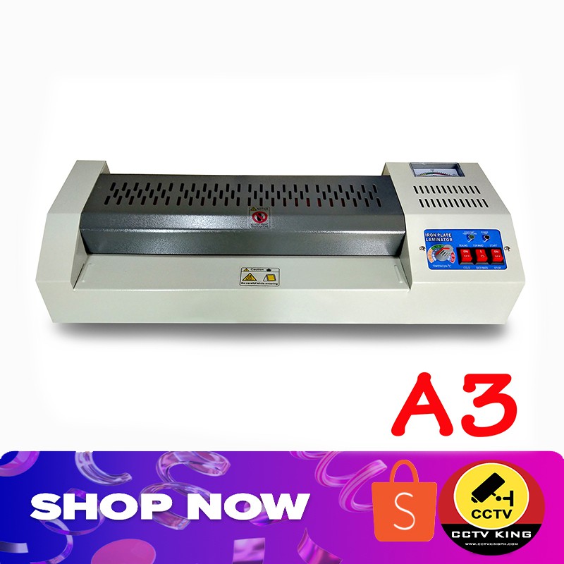 Yatai Heavy Duty Laminating Machine A3 Laminator with Temperature Meter