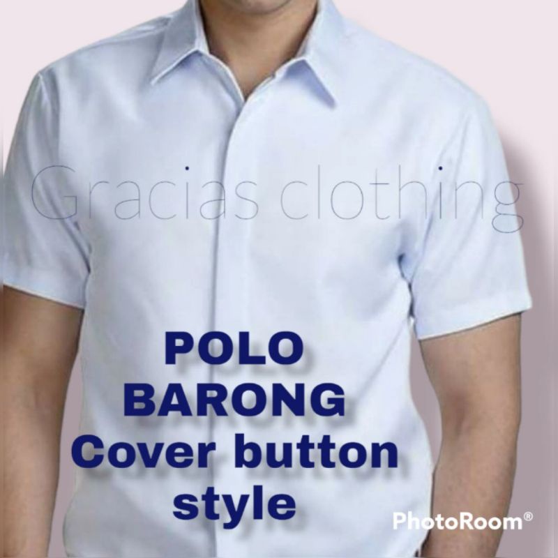 POLO BARONG FOR MEN GOOD QUALITY W/LOWE'ST PRICE | Shopee Philippines