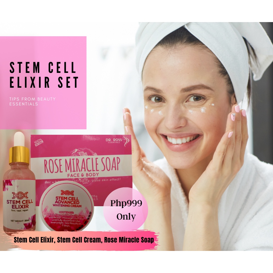 Spot PERFECT FOR THE SKIN CARE!! BUNDLE SET OF STEM CELL ELIXIR. GOOD