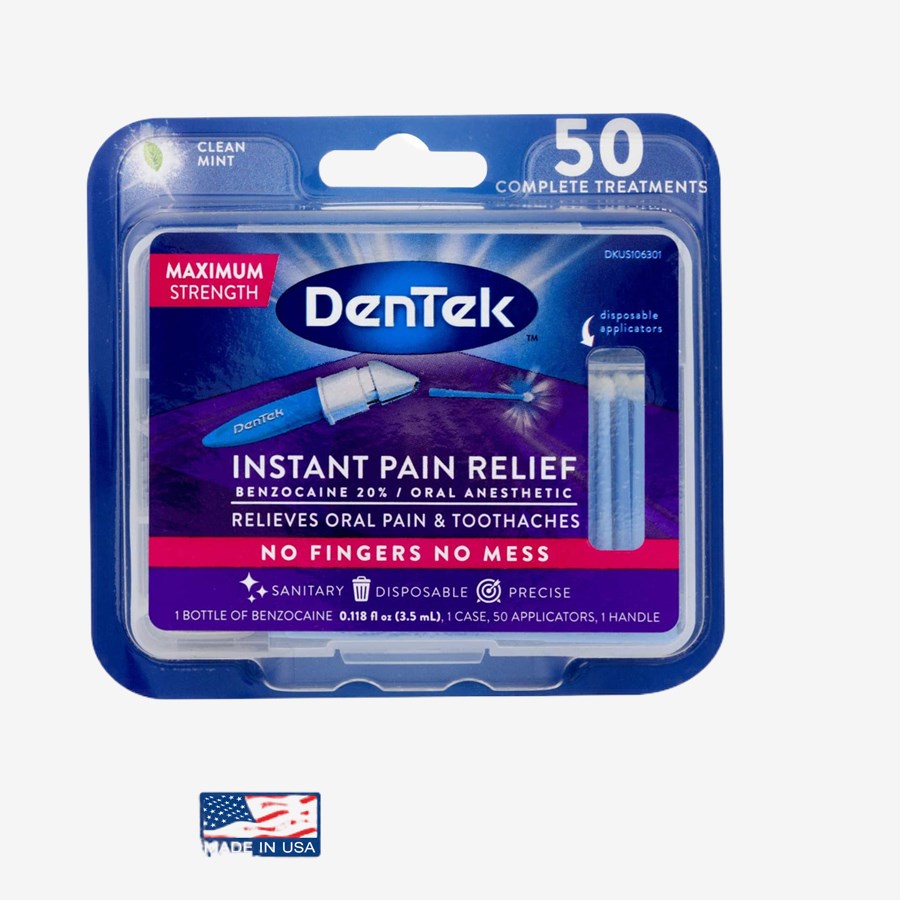 DenTek Instant Oral Pain Relief Benzocaine 20 Oral Anesthetic, for